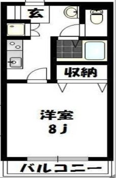 【8:30～23:00演奏可能】ラフィーネ溝ノ口 間取り