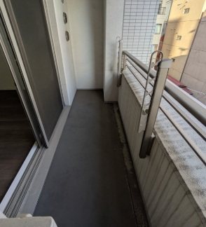 横浜市中区山下町楽器可（ピアノ）マンション ベランダ