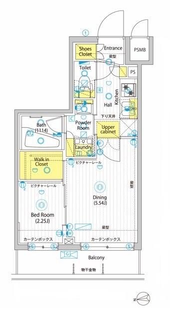 ヴォーガコルテ大森町アジールコート 間取り