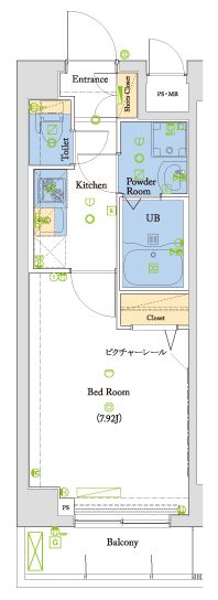 ヴォーガコルテ本所吾妻橋 間取り