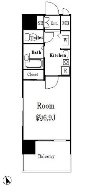 ヴィア・シテラ赤坂 間取り