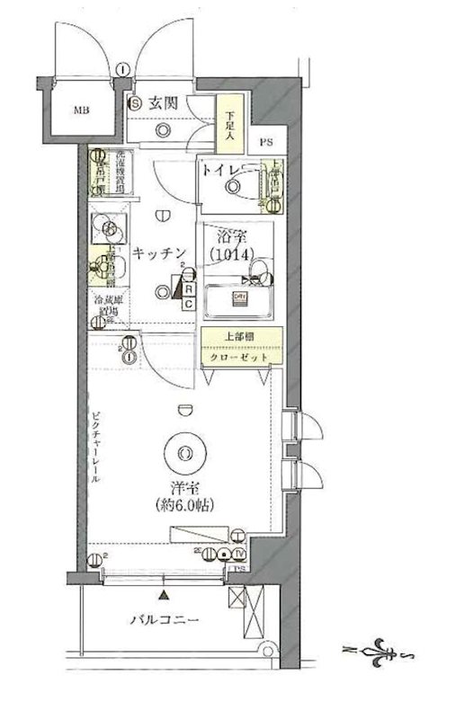 クレイシア矢口 間取り