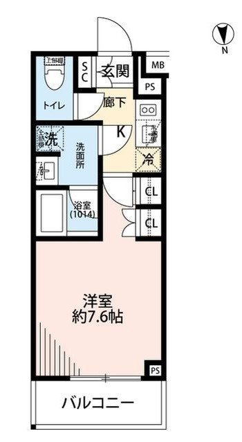 プレール・ドゥーク中野南台 間取り