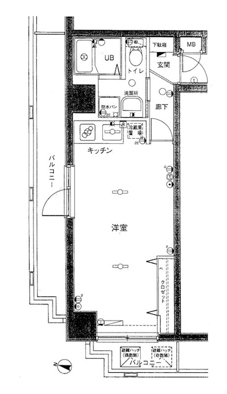 グリフィン横浜・ポートサイド 間取り
