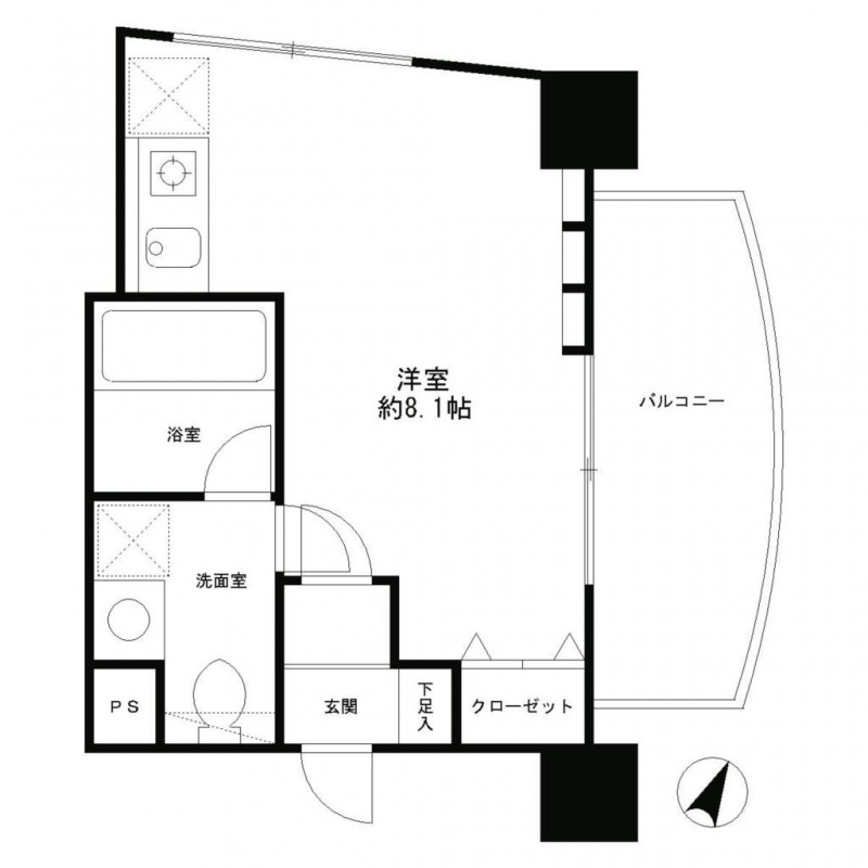レジディア恵比寿 間取り