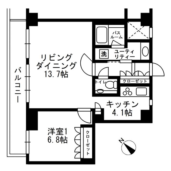 アーバンパーク代官山Ⅱ 間取り