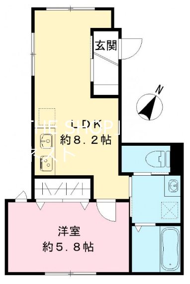 ルガロ西麻布   間取り