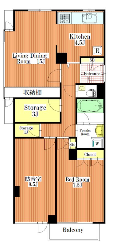 イースタンホームズ猿楽 間取り