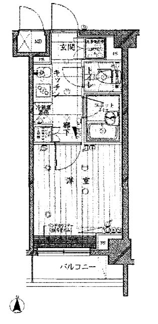 ルーブル武蔵関 間取り