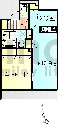 テラス久里浜Ⅱ 間取り