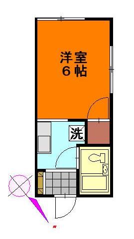山崎ハイツ 間取り