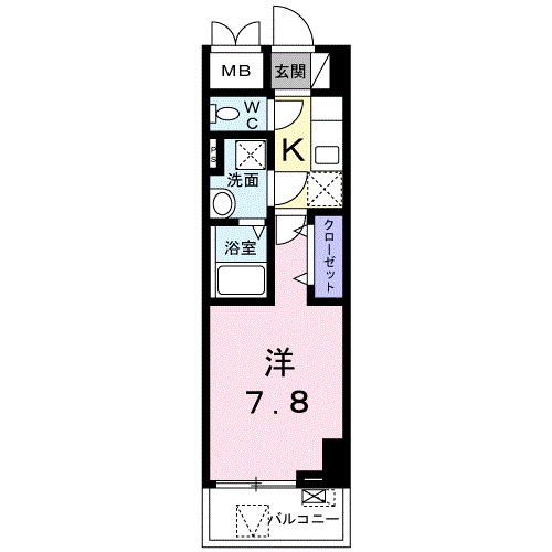 スアヴィス横須賀中央 間取り図