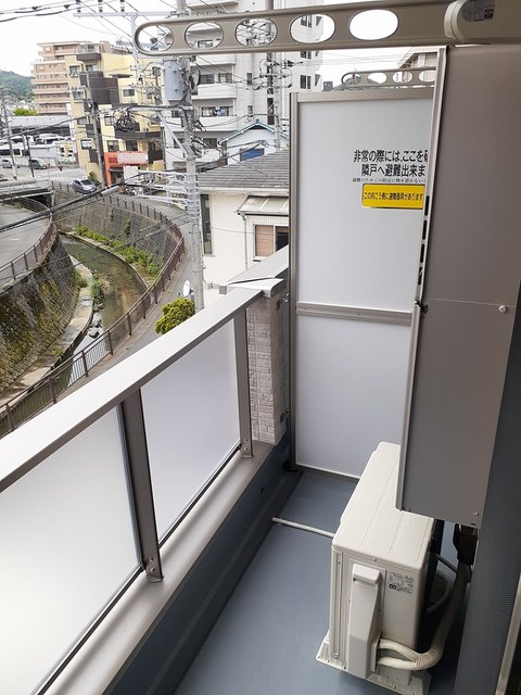 サンリットウエストＪ ベランダ