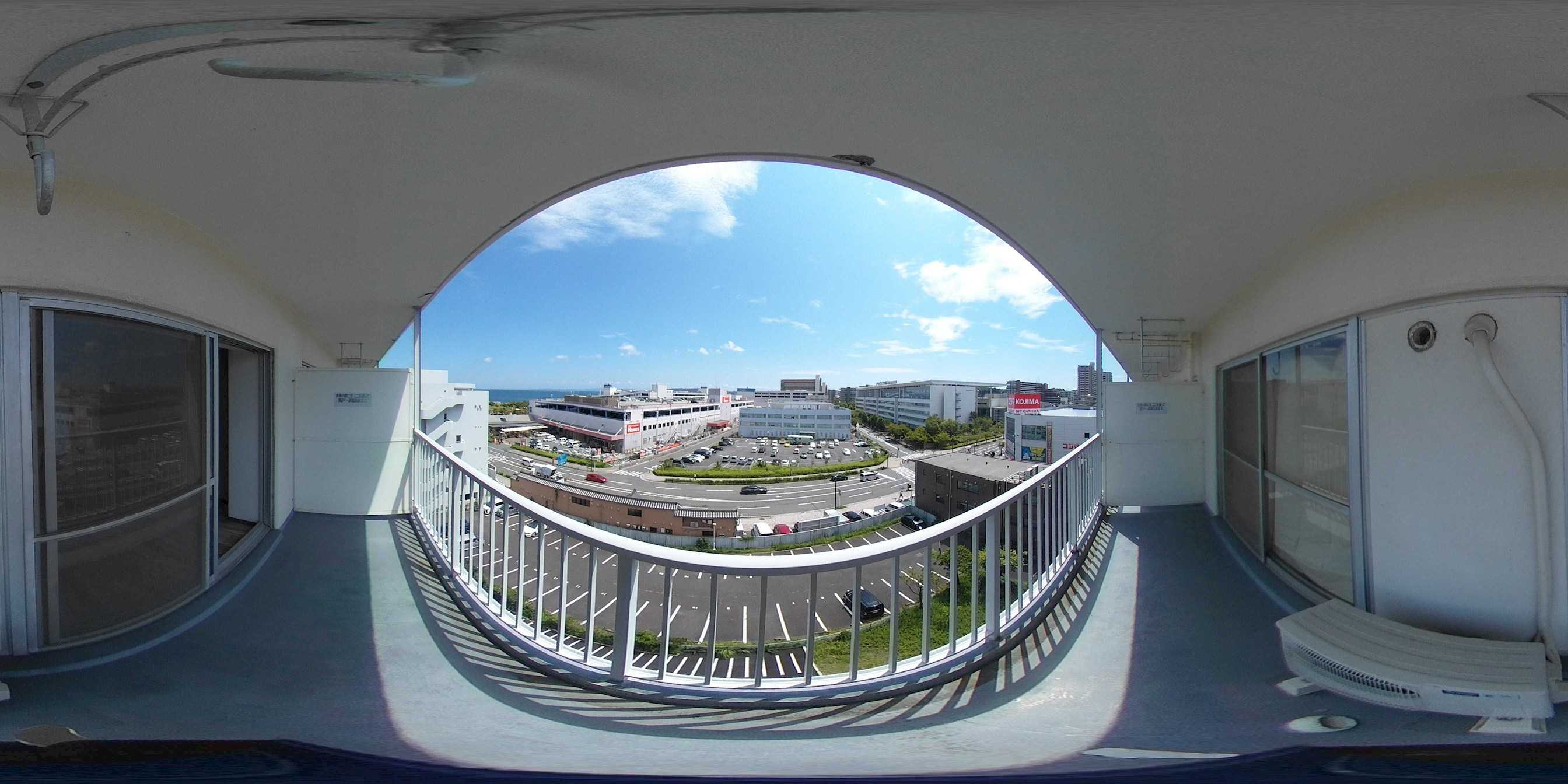 テレパレス横須賀 ベランダ