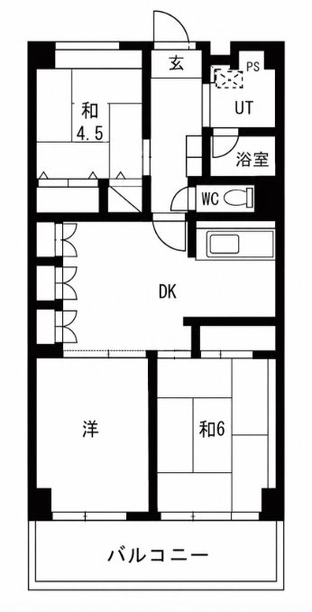 テレパレス横須賀 間取り