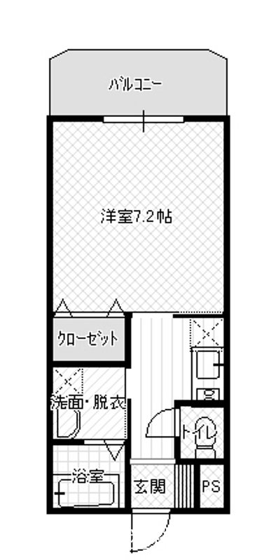 レディバード花梨萌愛 302号室 間取り