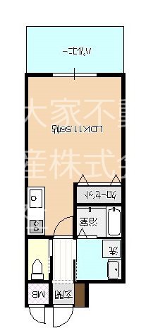 GRAND　WISTERIA 0903号室 間取り