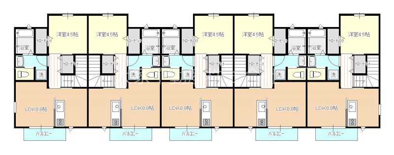 ｌｕｘ今津Ａ 間取り図