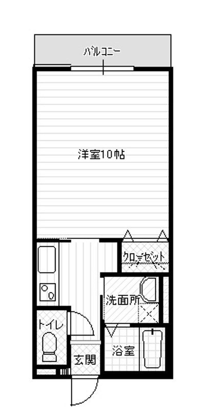 フルールKOUSEI 間取り図