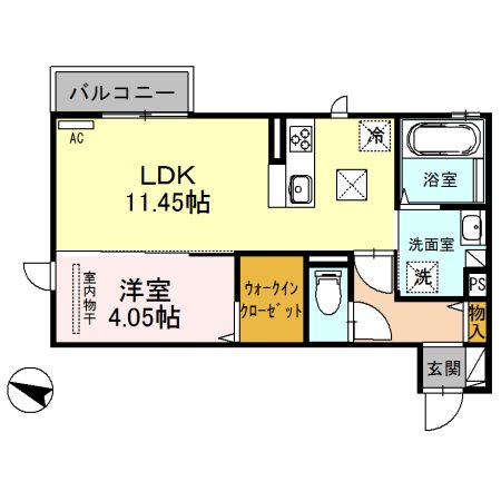 スカイメゾン 間取り図