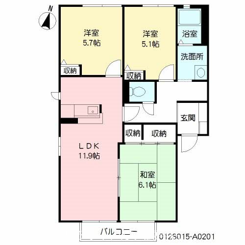 メゾンヴェール 間取り図