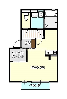 西諫早APT 間取り図