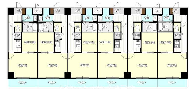 La Clarte 間取り図