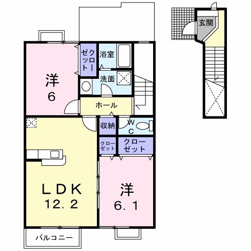 プレシャス 間取り図