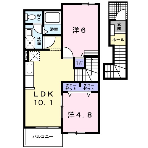 ブリーズ　ハウス 間取り図