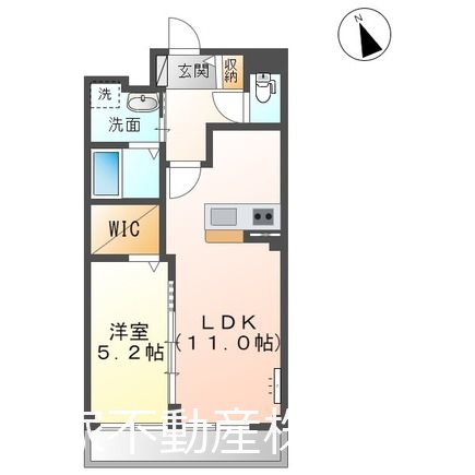 仮）鷲崎町新築マンション 211号室 間取り