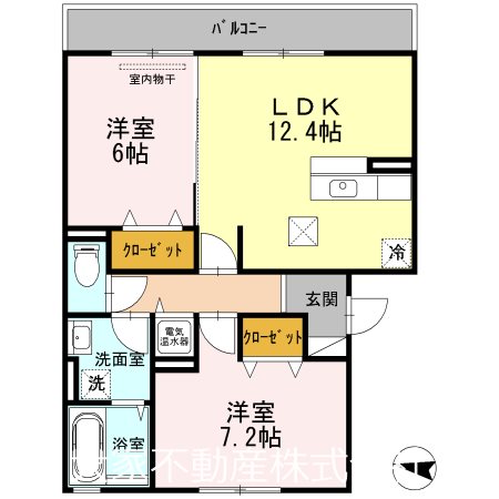 ロイヤルガーデン木場 間取り図