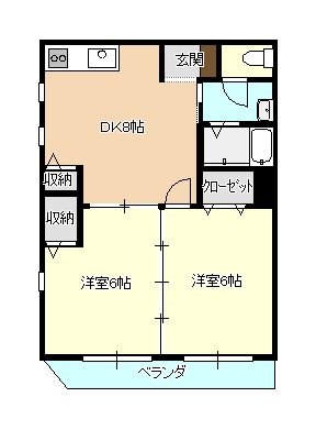 一刻館 間取り図