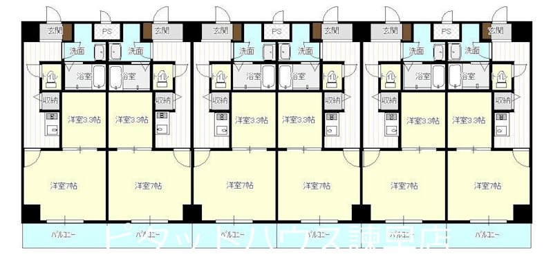 La Clarte 間取り図