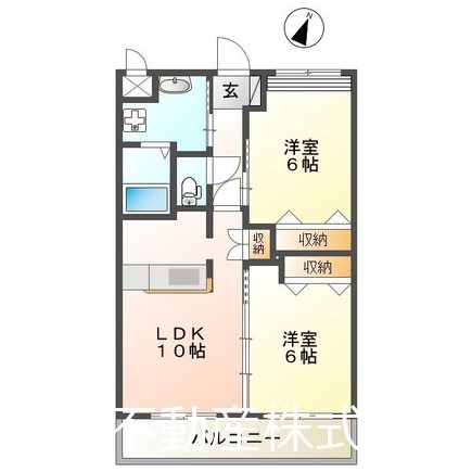 ピュアステージⅡ 間取り図