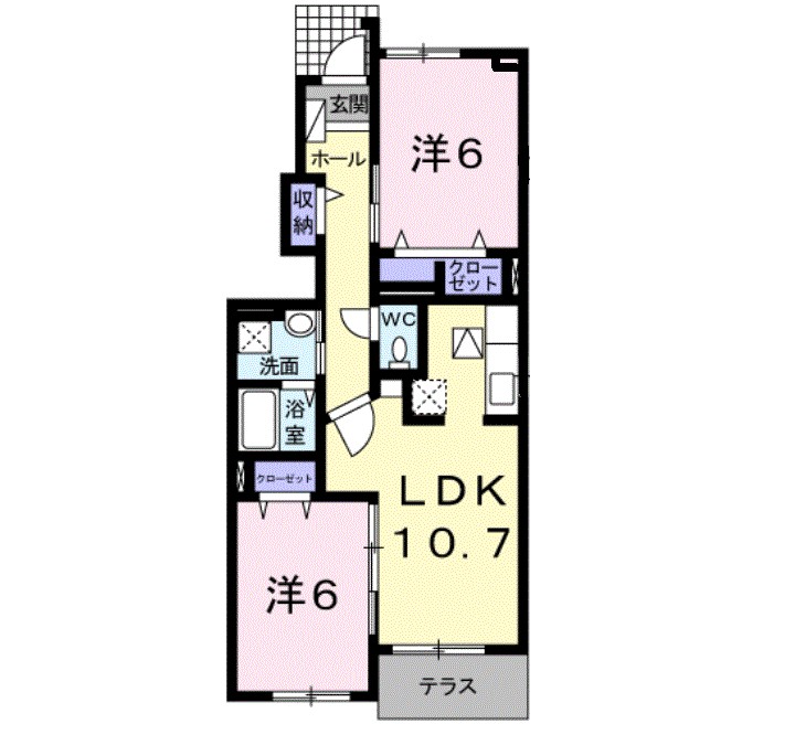 ファイン・ヒル 間取り図