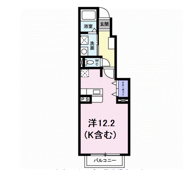 サリチェ 間取り図