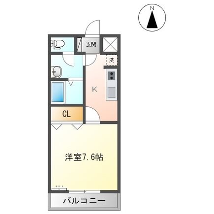 ベルローズ 間取り図