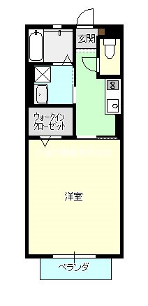 アネックス 202号室 間取り