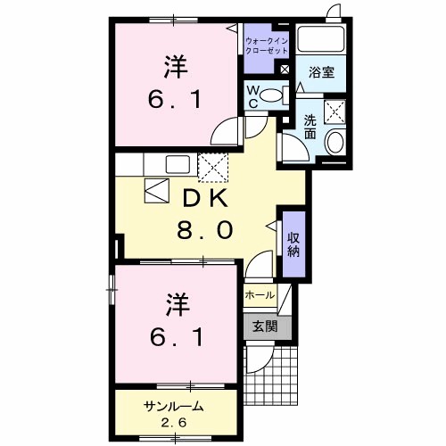 プラシードヒルⅣ 間取り図