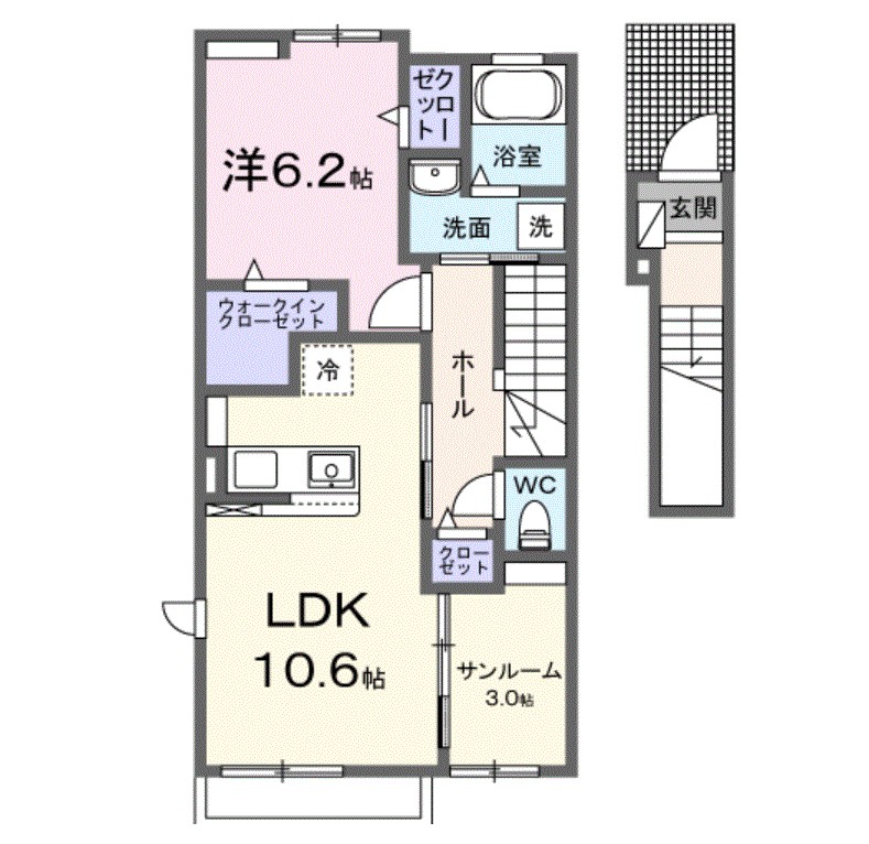 ティ・グラン　Ⅳ 間取り図