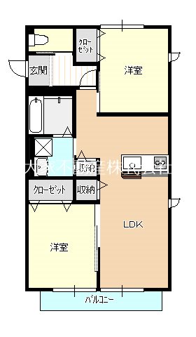 竹松本町新築アパート（仮） 101号室 間取り