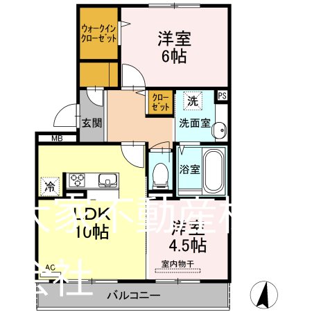 ソラーナ 間取り図