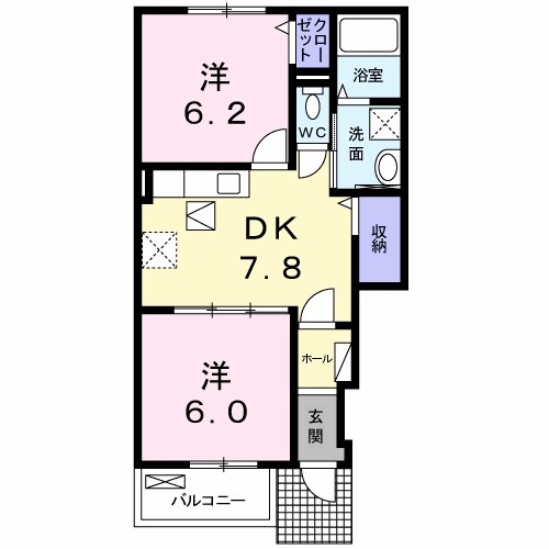 エアリーヒルズ参番館 間取り図