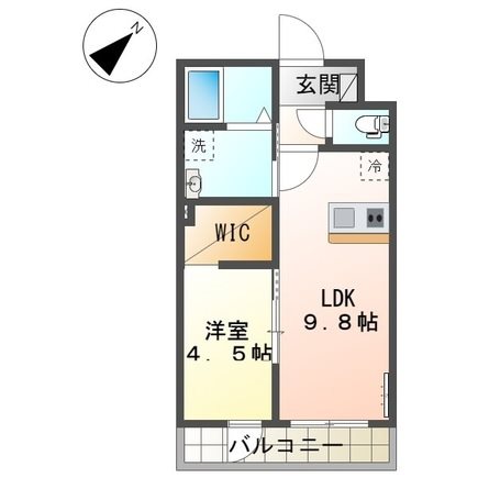 諫早市多良見町市布新築アパート 202号室 間取り