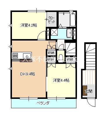 K-6  間取り図