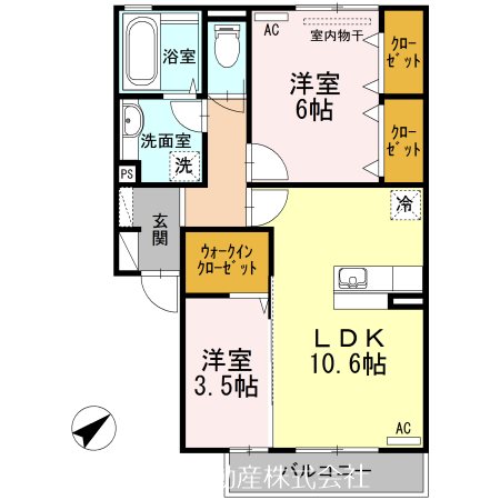 リッチジャスミン 間取り図