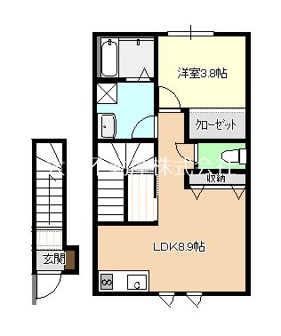 グローリー鷲崎　C棟 間取り