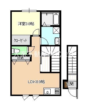 グローリー鷲崎　C棟 間取り