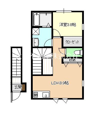 グローリー鷲崎　C棟 間取り