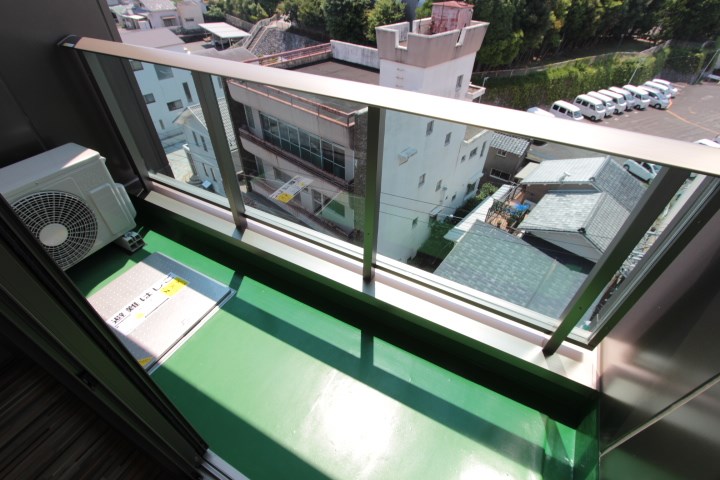 プラザ四天王 ベランダ